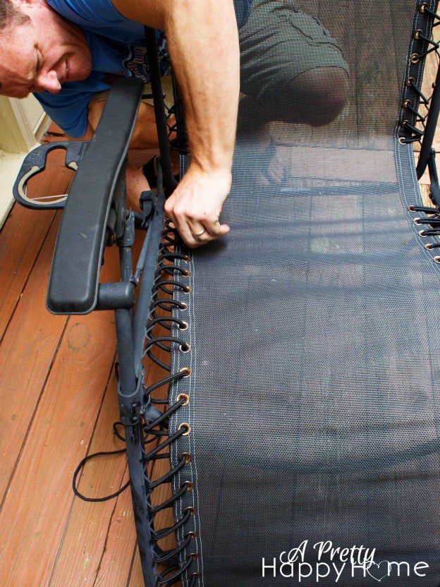 Zero Gravity Chair Repair On The Cheap A Pretty Happy Home