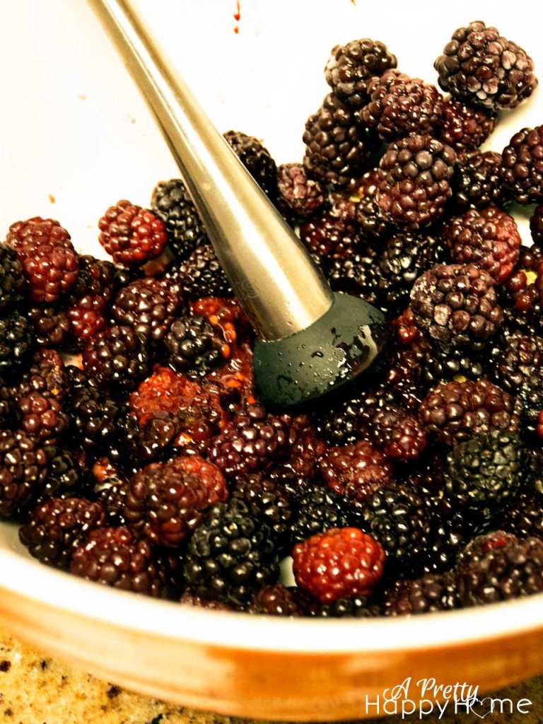 Blackberry Freezer Jam using Frozen Berries A Pretty Happy Home