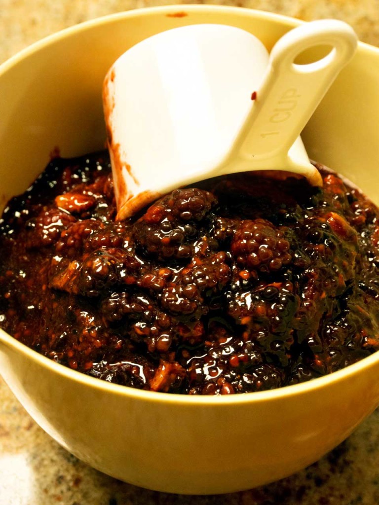 Blackberry Freezer Jam using Frozen Berries A Pretty Happy Home