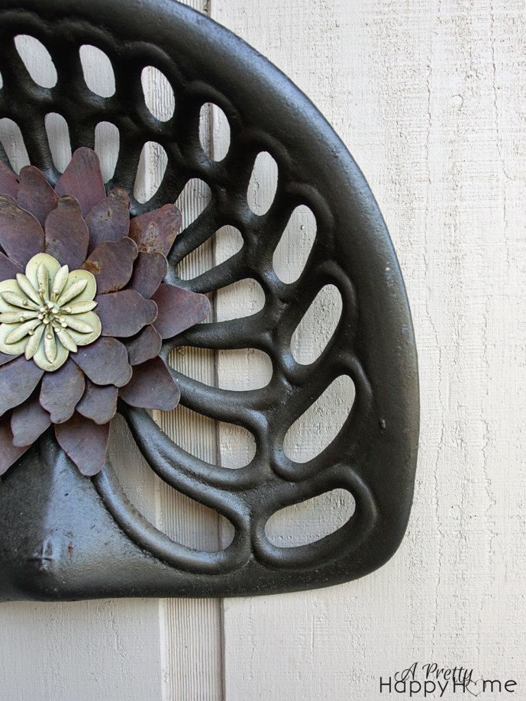 Tractor Seat Art A Pretty Happy Home