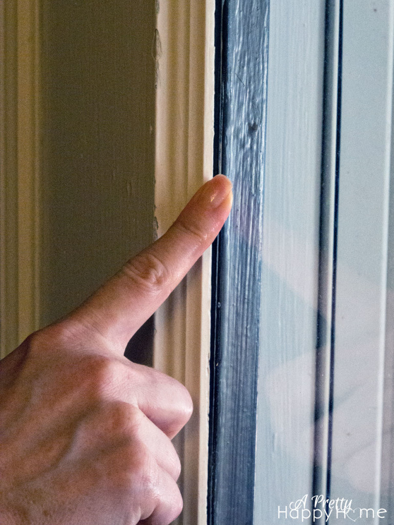 Fixing the Rattling Windows in the Back Door A Pretty Happy Home