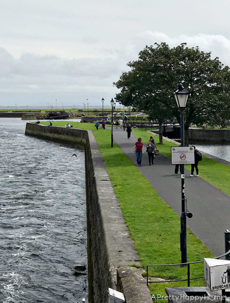 galway walkway in ireland 2017