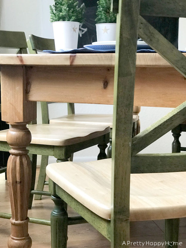 Refinish Wood Chairs Without Power Tools A Pretty Happy Home