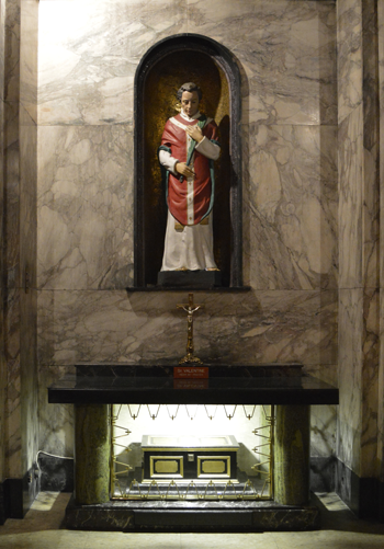 st valentine shrine white friar church dublin