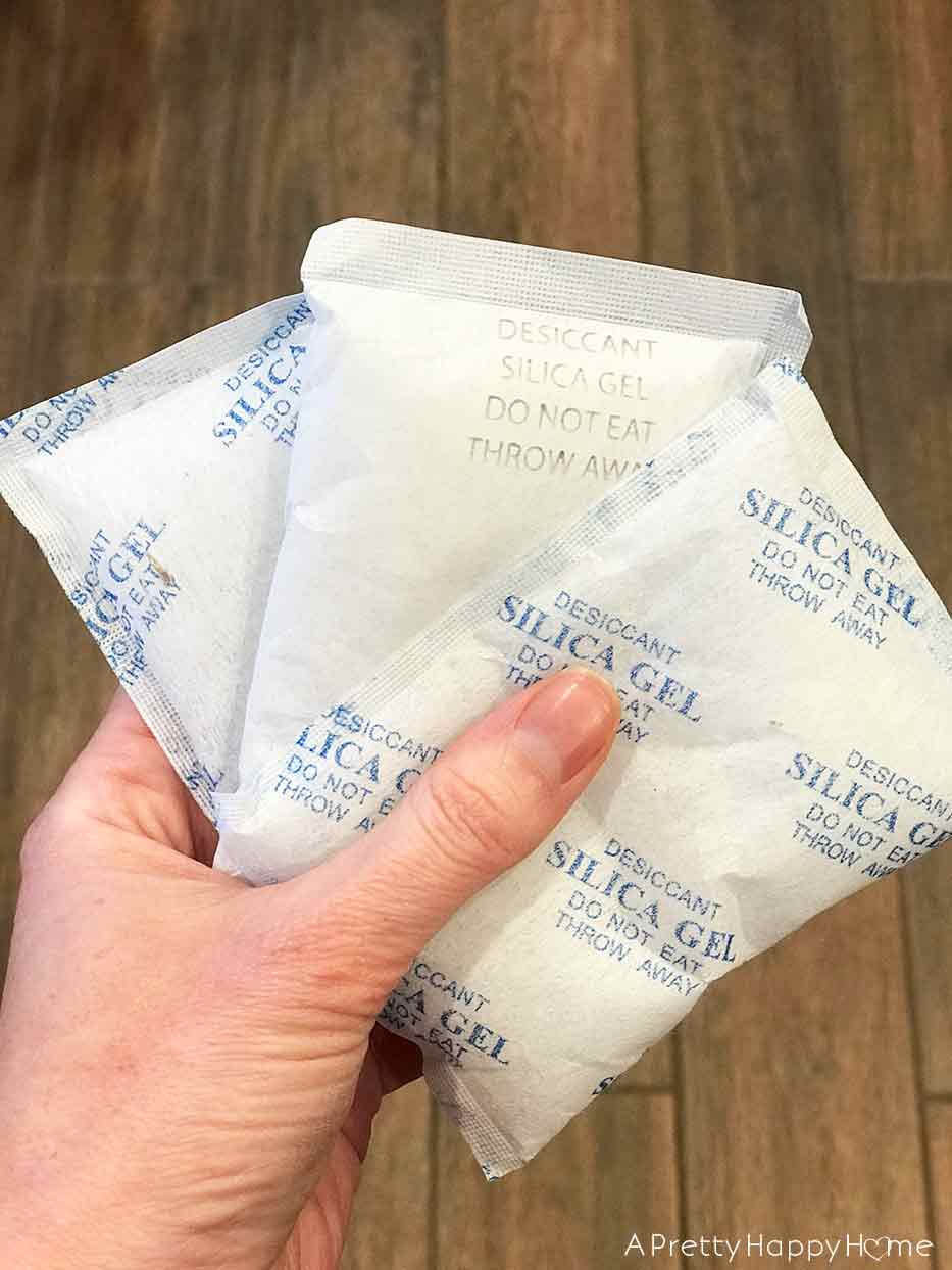 Why Didn’t I Do This Earlier? Reusing Silica Gel Packets A Pretty