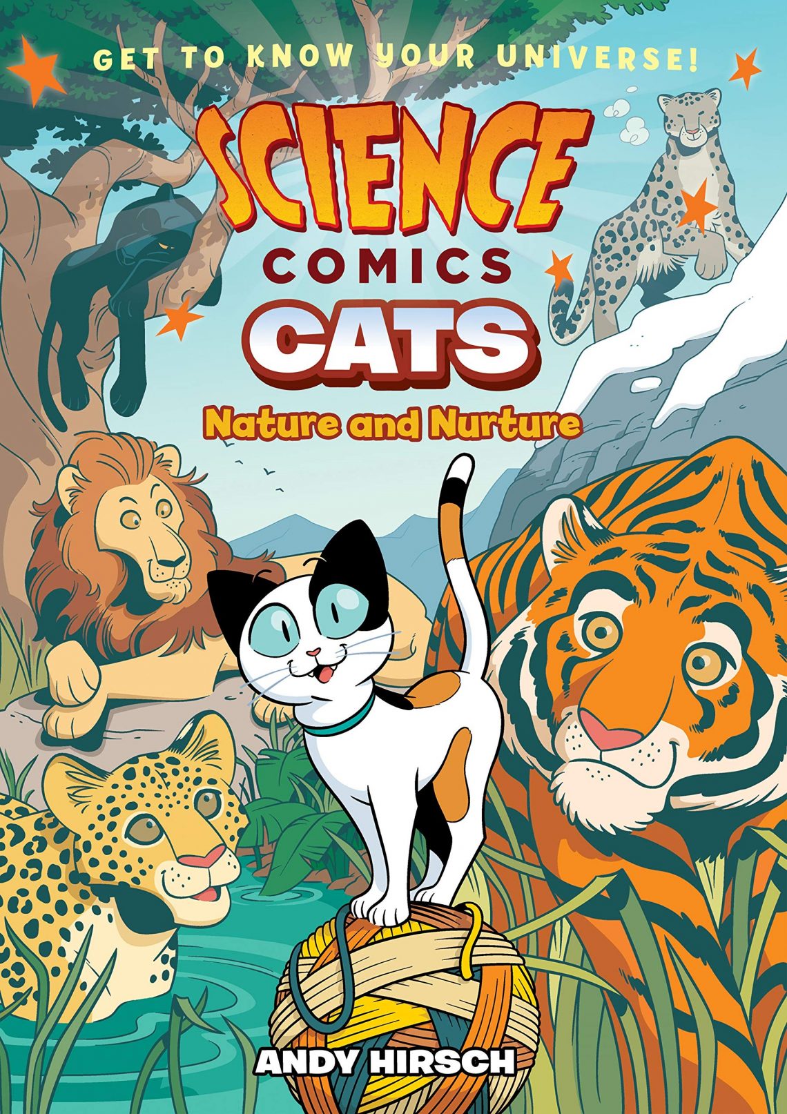Science Comics Cats A Pretty Happy Home