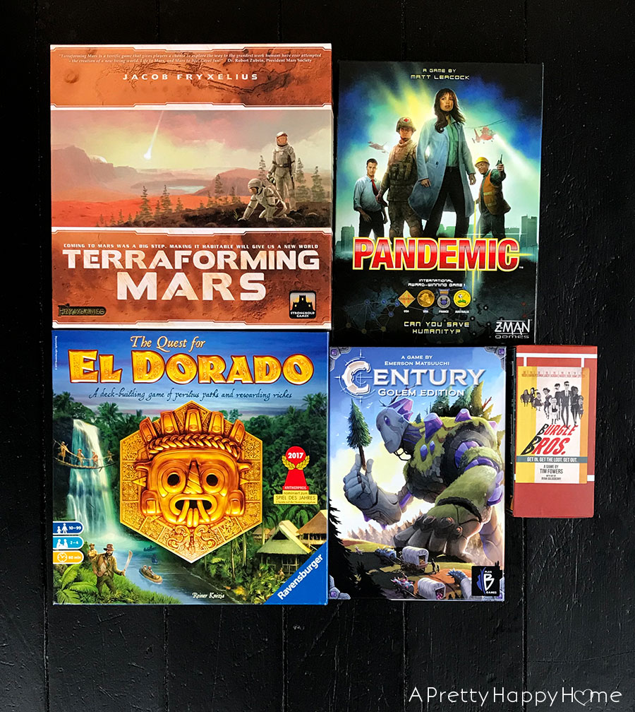 Five Board Games Handy Husband Recommends