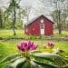 colonial farmhouse barn spring on the happy list