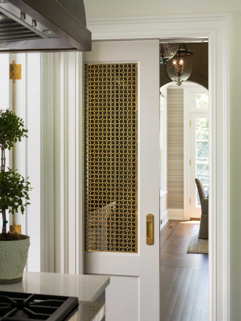 brass door insert via rosen kelly conway on the happy list 