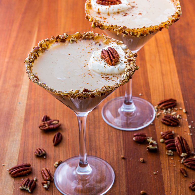 pecan pie martini via delish on the happy list