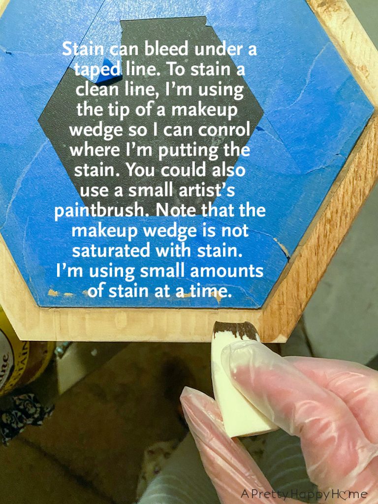 diy vinyl tile pedestal stand