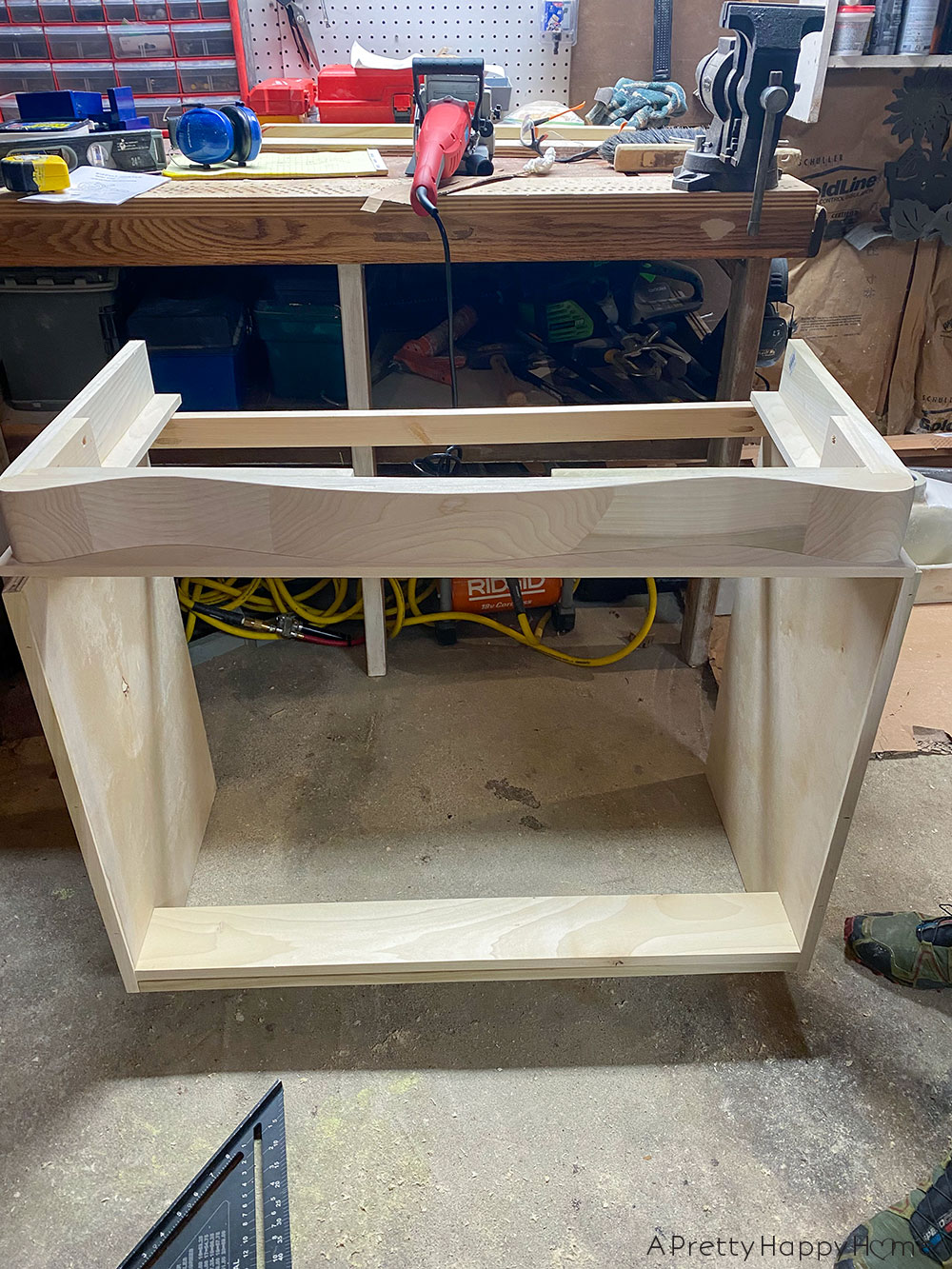 How to Add a Console Sink to a Vanity A Pretty Happy Home