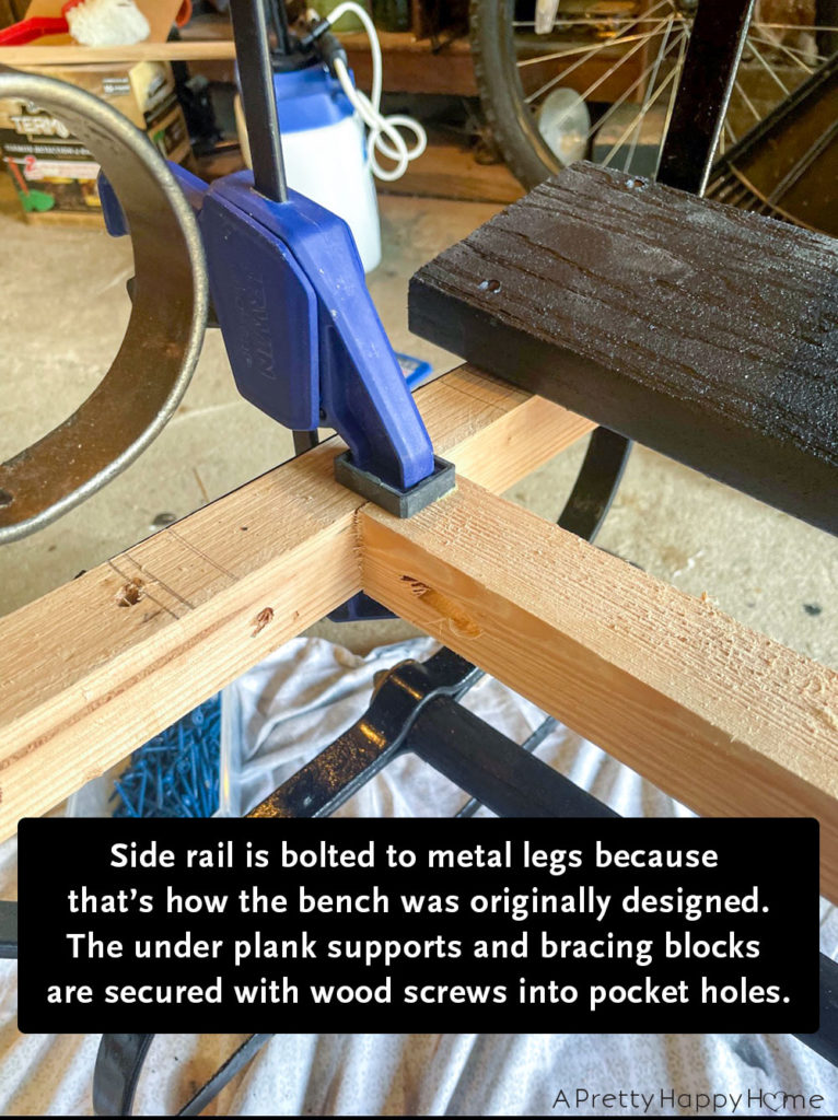 How to Fix a Sagging Wood Bench