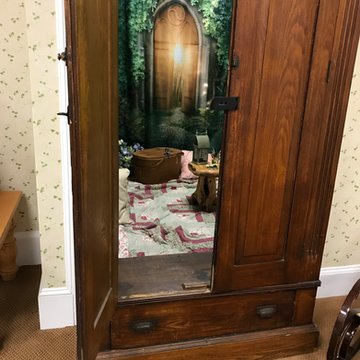 the storyteller's cottage secret portal hidden wardrobe door on the happy list