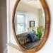 refinished wood mirror how to label diy furniture