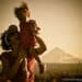 Annisa Jones mom and child in front of mt hood 2009 greatest privilige.jpg