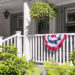 patriotic front porch 4th of july