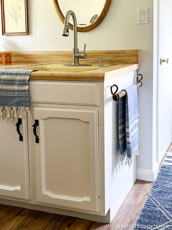 DIY Rustic Towel Bar From An Antique Harness A Pretty Happy Home