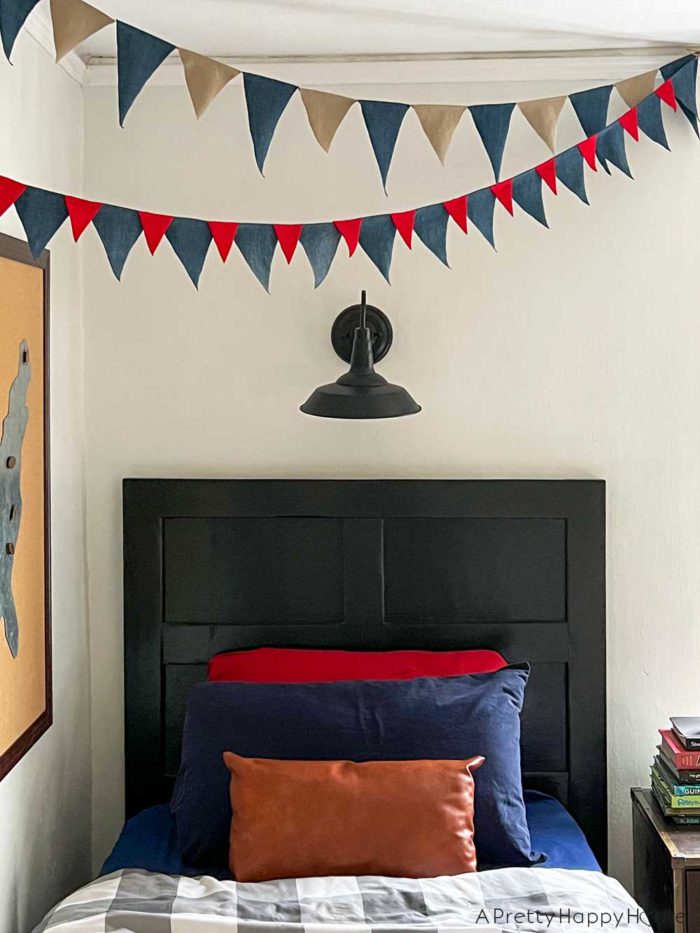 Bunting for boys outlet room