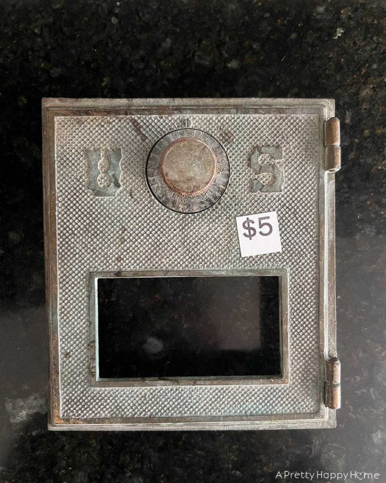 Vintage Post Office Box Door Photo Frame A Pretty Happy Home