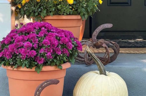 fall front porch on the happy list