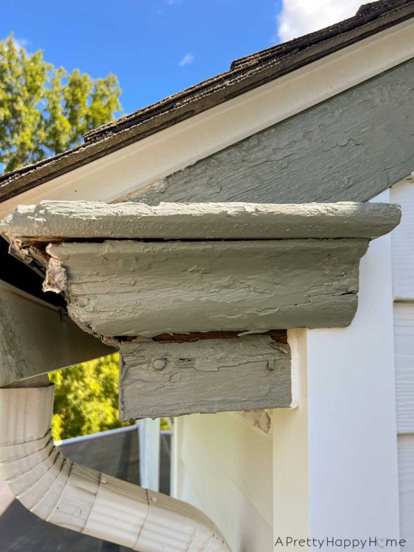 Recreating Historic Exterior House Trim It’s A Process! A Pretty