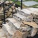 DIY fieldstone stairs building fieldstone stairs outdoors