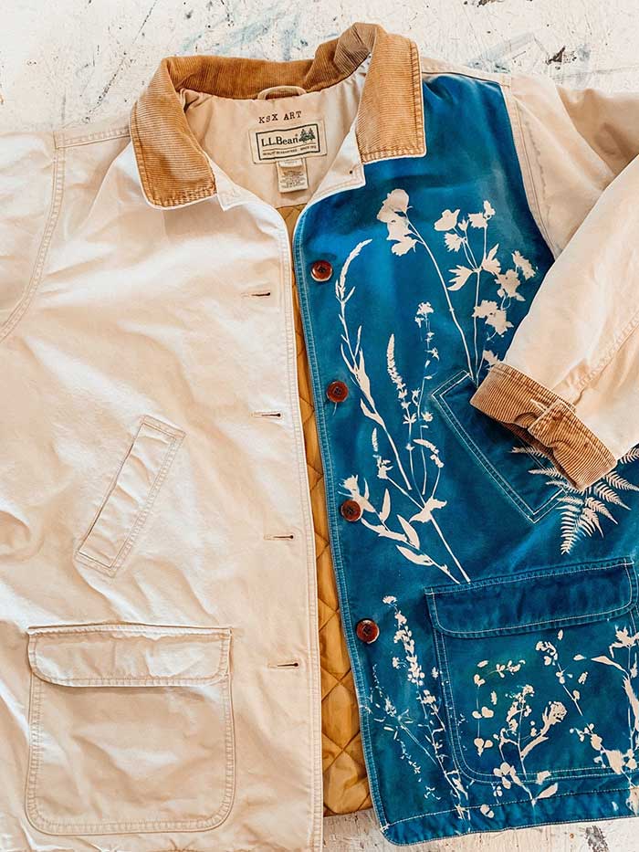 kellie swanson cyanotype clothing via this is colossal on the happy list