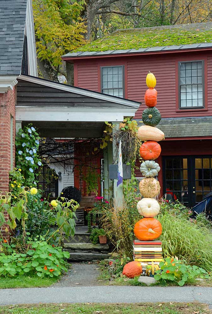 pumpkin tower by faith provencher via town and country living on the happy list