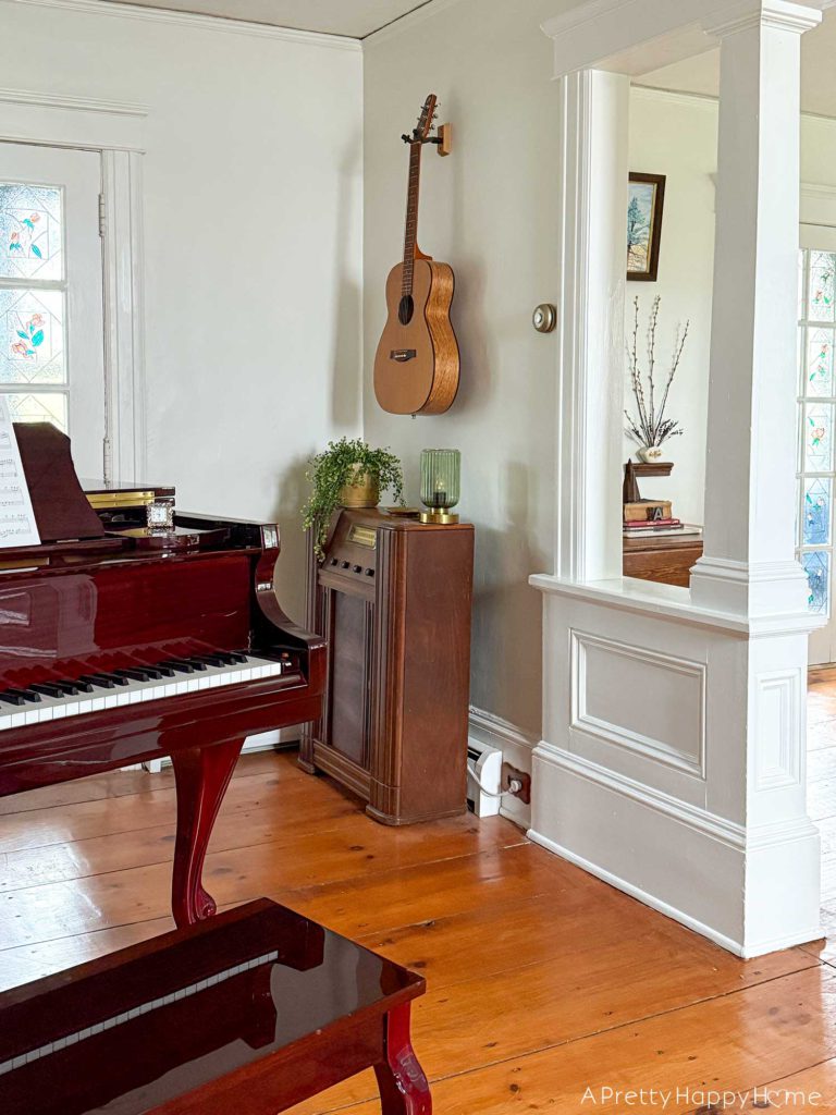 music room decor ideas quirky music room decor with piano harp on the wall