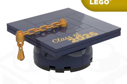lego graduation cap 2026 customizable with different colors from etsy