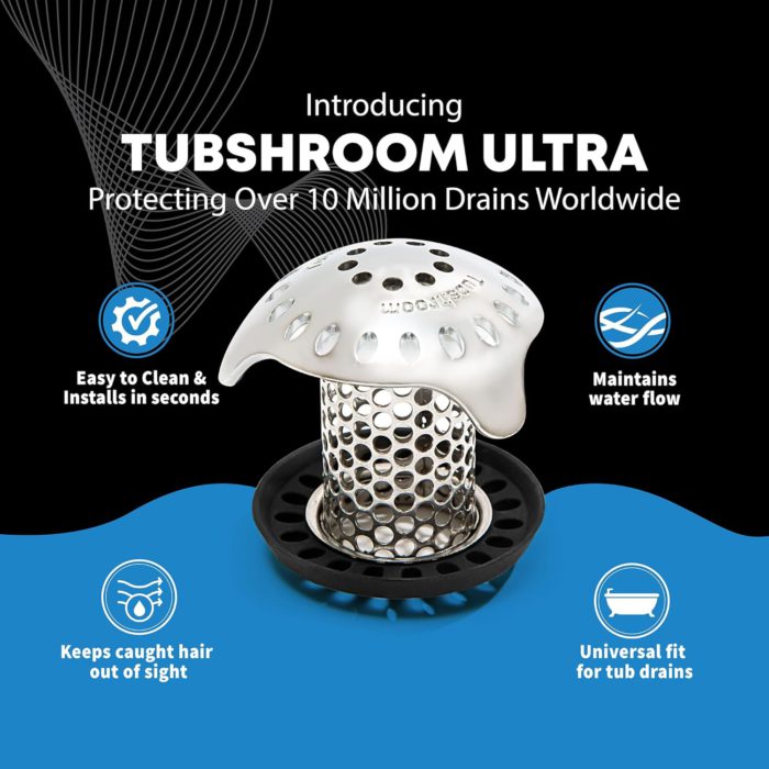 TubShroom bathroom tub drain stopper